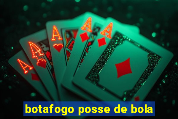 botafogo posse de bola